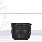  Nordic Style Flower Vase Decorative Pot Book Shelf Face Statue Planter