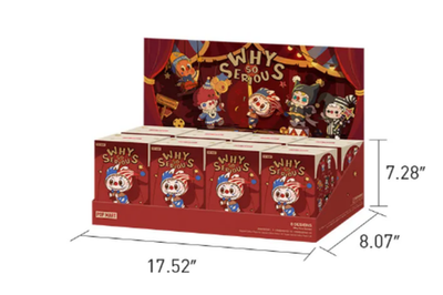 Why Soserious Series- Vinyl Plush Pendant Blind Box Hot Cute Toy