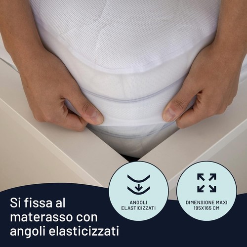 IMETEC SCALDASONNO ADAPTO MAXI SINGOLO 195X90 6 TEMPERATURE ANALLERGICO - Foto 3 di 9