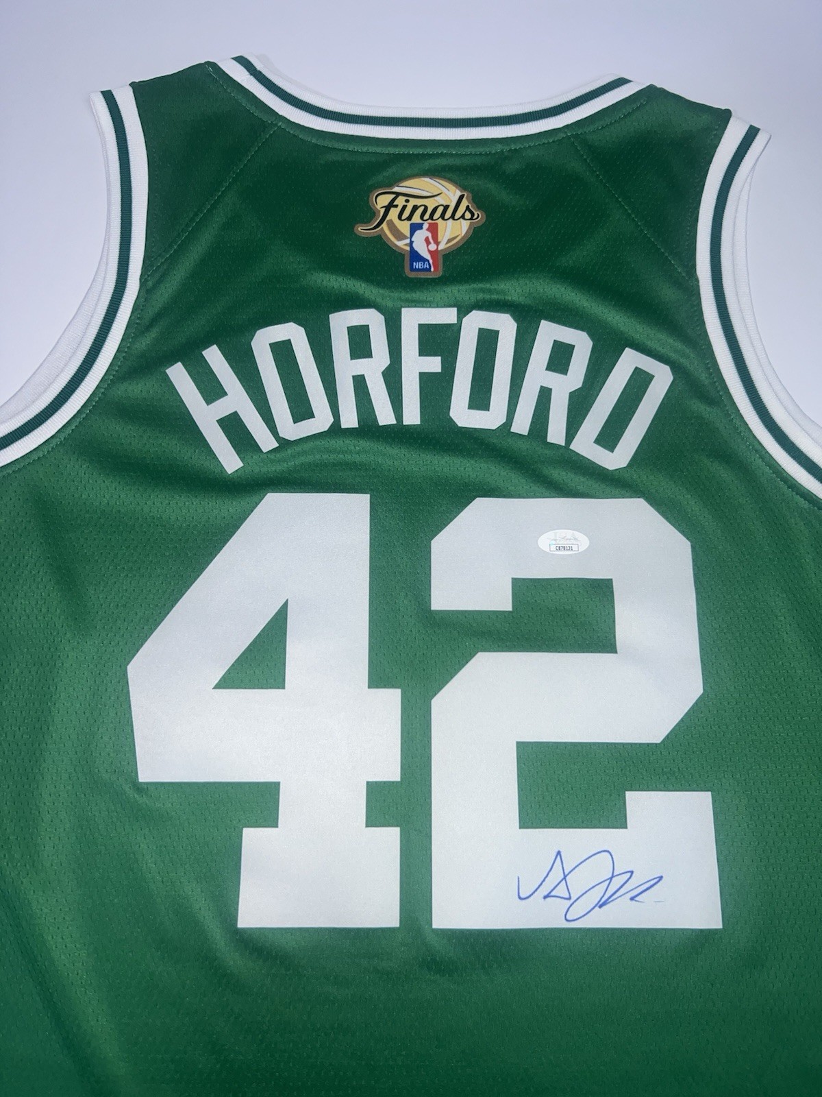 Al Horford Autographed Signed Boston Celtics Finals basketball jersey - JSA COA 