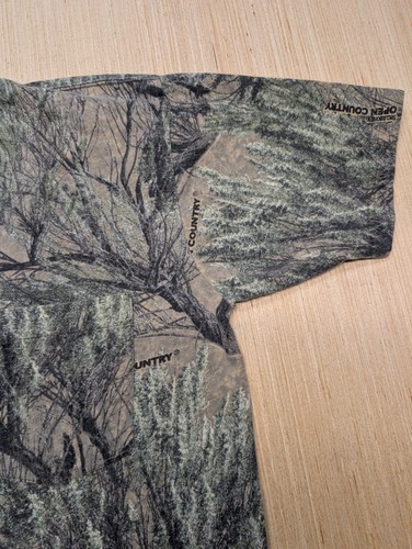 T-shirt mimetica uomo Cabela’s M maglietta caccia regolare manica corta aperta campagna - Foto 4 di 6