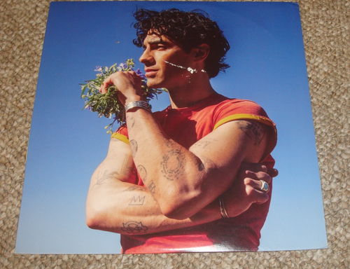 Joe Jonas - Music For People Who Believe In Love. Blue Target Vinyl LP Record - Picture 4 of 4