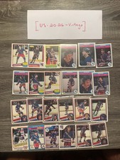 1980’s O-Pee-Chee OPC Hockey - Lot X 24 Cards - New York Rangers