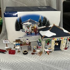 Dept 56 Another Man's Treasure Garage ~Set Of 22 Snow Village ~ Complete