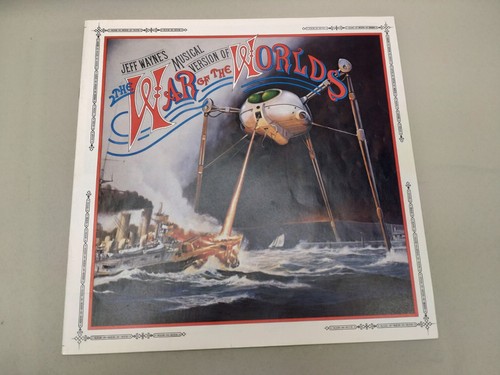 Jeff Wayne War Of The Worlds Vinyl UK Double LP Gatefold with Booklet 1978 - Foto 18 di 20