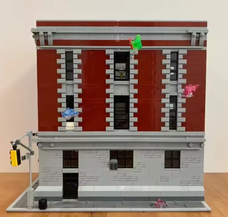 LEGO CAZAFANTASMAS: Cuartel General de Bomberos (75827) PERSONALIZADO (Con Figuras) Foto 2 de 3