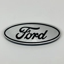 FORD OVAL LOGO Emblem Solid Aluminum Licensed Ford Hitch Grille Tailgate 7”