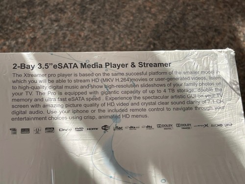 Xtreamer Pro Media Player & Streamer by Dolby up to 4TB eSATA 3G - New :) - Picture 6 of 10
