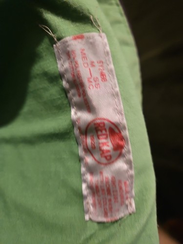 Vintage Interstate Batteries Employee NASCAR #18 Patch Med Button Shirt R18 - Picture 3 of 4