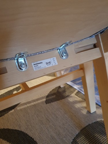 2 Stühle Ikea NORNÄS Eiche vollholz lackiert Zustand wie neu - Bild 6 von 6