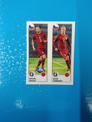 Panini Euro 2016 Swiss Star Edition Sticker n 381 Kadlec/Limbersky Ceska Republi