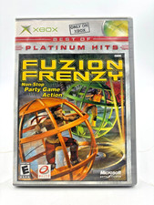 Fuzion Frenzy (Microsoft Xbox, 2004) w/Manual Tested Working