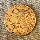 1910 $5 Indian Head Half Eagle Gold Coin Pre-1933 Business Strike