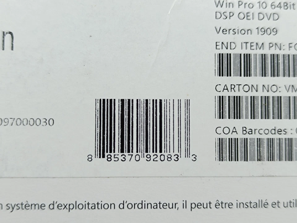 Microsoft Windows 10 Pro 64-Bit Betriebssystem-Software - Bild 2 von 4