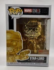 Funko Pop! Vinyl: Marvel - Star-Lord - (Chrome Gold) - Box Lunch (Exclusive)...