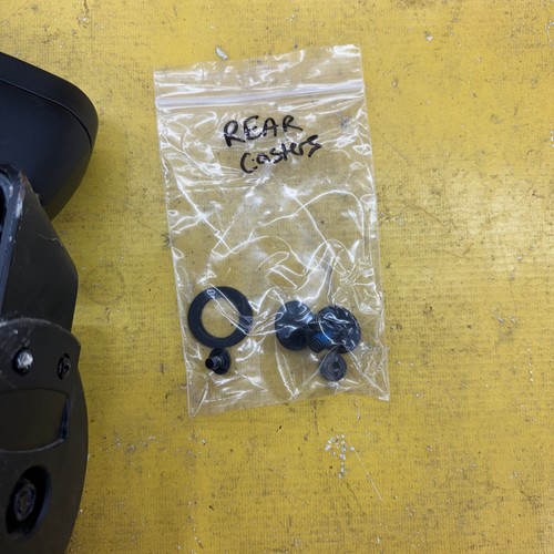 🥇Quantum 6 Q6 Edge 3 Stretto  Wheelchair-REAR ARM & CASTERS ASSEMBLY SET *L@@K* - Picture 15 of 16