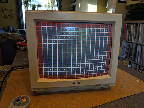 Philips CM8833 Mk1 Colour Monitor Scart RGB CRT MisterFPGA Commodore Nintendo Se - Afbeelding 4 van 15