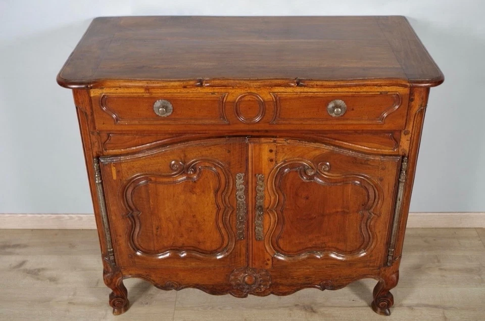 Buffet provençal Louis XV en noyer et chêne, XVIIIe siècle - Photo 3/4