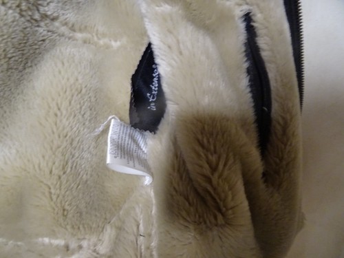 affaire!neuf blouson chaud unisexe t40/42marron croute porc+plantes de mon jardi - Imagen 2 de 22