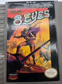 8 Eyes (Nintendo NES 1990) Authentic Cartridge Only, Tested - Great Condition