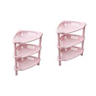  2 Pack Badezimmer Dreieck Regal Küchenablage Badezimmerregal Eckregal