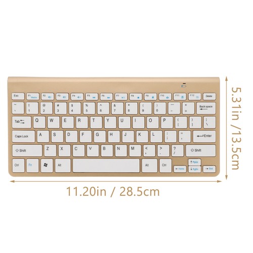 Kabelloses Tastatur- Und Mausset Ergonomische Drahtlose Tastaturen - Afbeelding 6 van 12
