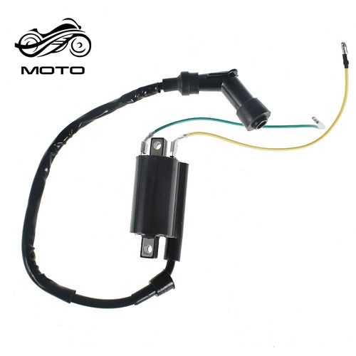 For Honda CB350 CL350 SL350 CB360 Ignition Spark Coil Set with Plug Caps - Picture 2 of 11