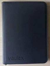 Vault X 9-Pocket Exo-Tec Zip Binder (Black) + SWSHCZ - Crown Zenith