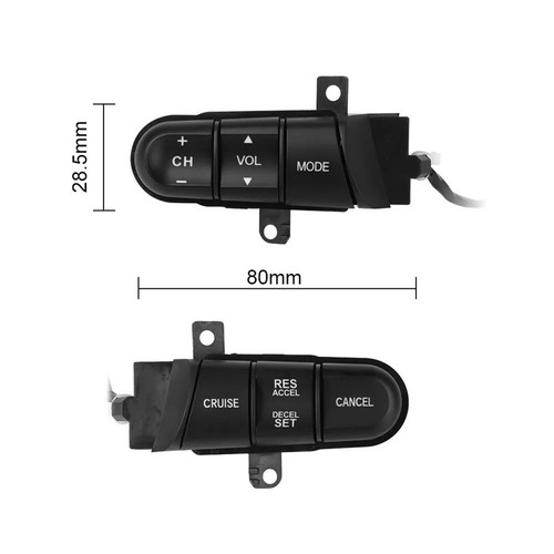 Car Cruise Control Cruise Switch Button Audio Control Switch Replacement Part - Picture 4 of 12