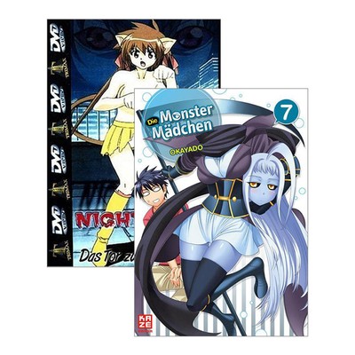 Nightmares Monster Mädchen 7 DVD + Buch 