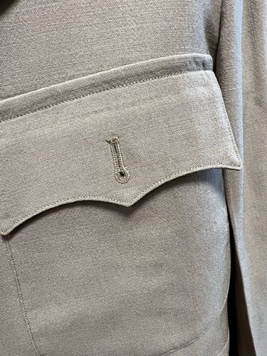 US NAVY USN ufficiale kaki abito uniforme giacca + pantaloni - NO BOTTONI sulla giacca - Foto 3 di 14