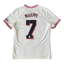 Jordan PSG #7 Mbappe 2021/22 Fourth Player Version Football Kit (L)