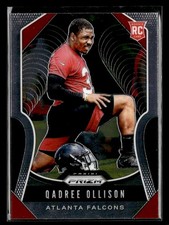 2019 Panini Prizm Qadree Ollison #375 Rookie