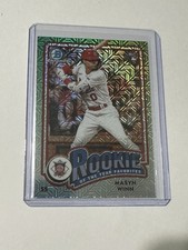 2024 Bowman Chrome Masyn Winn Rookie Of The Year Favorites Mojo No. ROY-3
