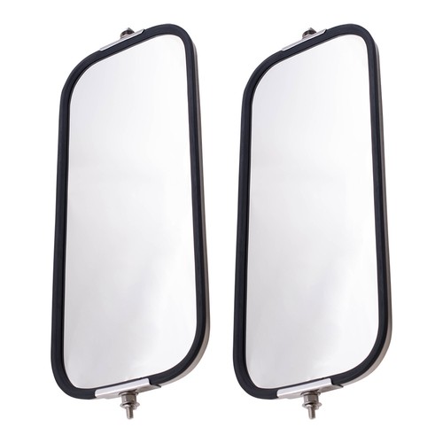 New Pair Universal West Coast Truck Side Mirror Head 6.5" X 16" with Sturdy Back - Bild 2 von 9