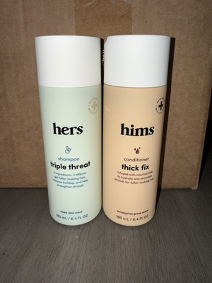 #ad New Sealed HERS Shampoo Napa Rose HIMS Conditioner Eucalyptus Grove 6.4oz $15.99