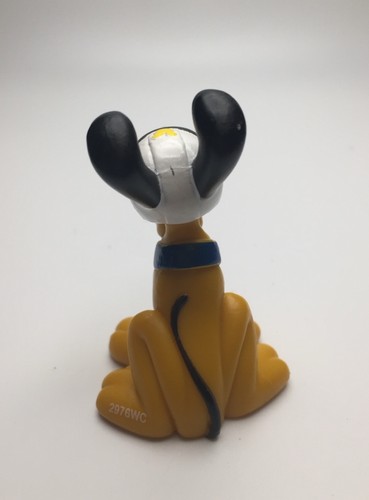 Disney Pluto Figure Mickey Mouse Clubhouse Police Dog PVC Toy Collectible Figure - Picture 2 of 3