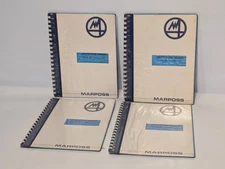 Lot of 4 Marposs Gauge Type In Process - EXAR Instruction and Owner Manuals