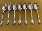 (7) Teaspoons International Lyon QUEEN'S FANCY Stainless
