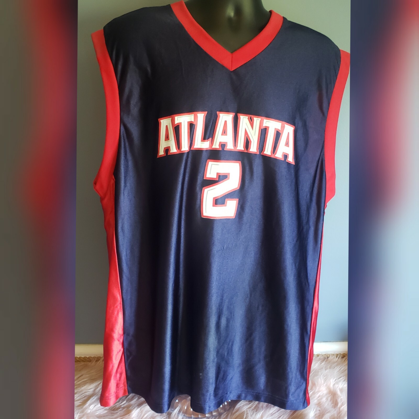 atlanta hawks retro jersey blue
