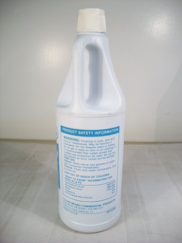 FULLER 3-WAY CLEANER/DESCALER/RUST STAIN REMOVER FOR HOUSEHOLD CLEANING -- 1 QT - Picture 2 of 4