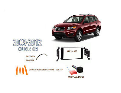 Fits 2001-2006 HYUNDAI SANTA FE CAR STEREO DOUBLE DIN INSTALL KIT