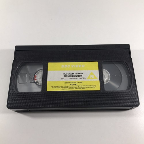 Black Adder The Third VHS Video Rowan Atkinson Hugh Laurie Tony Robinson - Imagen 6 de 8