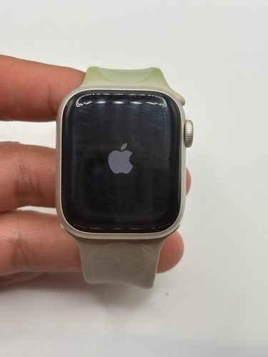 Apple Watch Series 7 41mm Starlight Case Tested Works Great Screen