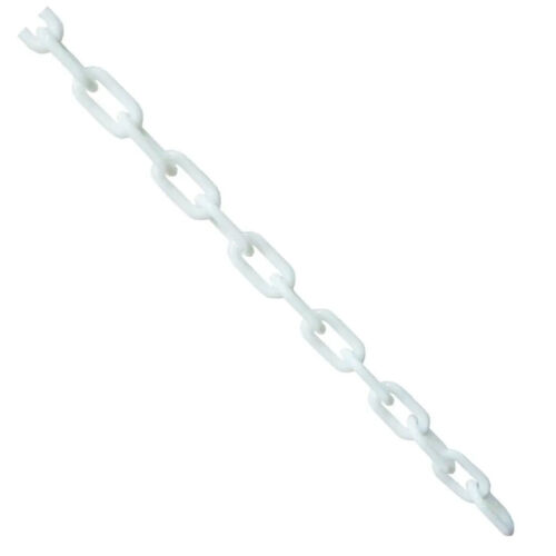 5/10/15/25M Plastic Warning Chain 6/8mm Road Warning Block Barrier Plastic Chain - Picture 14 of 18