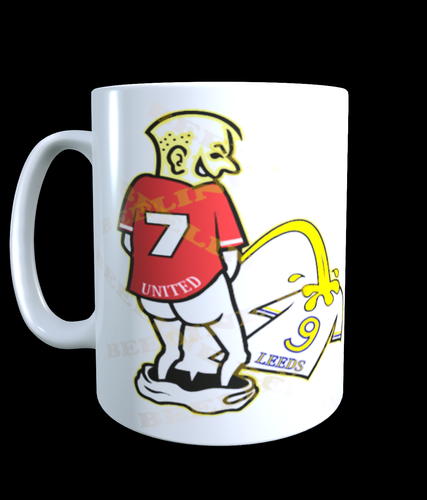 Novelty Football Pee on Mug / Fan Rivalry Shirt Mug / Secret Santa / Fun Present - Picture 223 of 258