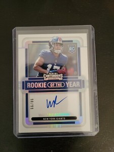 2022 Contenders ROY  Wan'Dale Robinson on card auto /99 RC 
