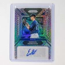 2024 Panini Prizm Emerson Hancock Sensational Signatures RC Auto 22/25 Mojo