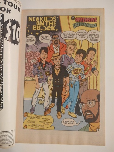 NEU KIDS ON THE BLOCK COMIC TOUR #2 (1990) Harvey Comics *Sehr guter Zustand* - Bild 7 von 7