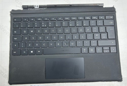 Microsoft Surface Pro 4 /5 / 6 / 7  Type Cover 1725 UK  Keyboard Faulty (F4 - Picture 1 of 1